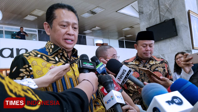 Ketua DPR RI, Bambang Soesatyo. (FOTO: Edi Junaidi ds/TIMES Indonesia)