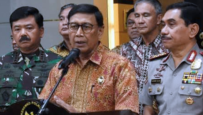 Menko Polhukam Wiranto. (FOTO: Isitmewa)