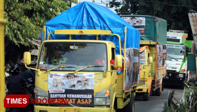 ACT kirimkan bantuan logistik untuk masyarakat terdampak bencana kabut asap. (FOTO: AJP TIMES Indonesia)