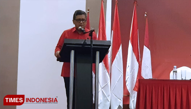 Hasto Sampaikan Pesan Ketum PDI Perjuangan untuk Calon Kepala Daerah Bangka Belitung
