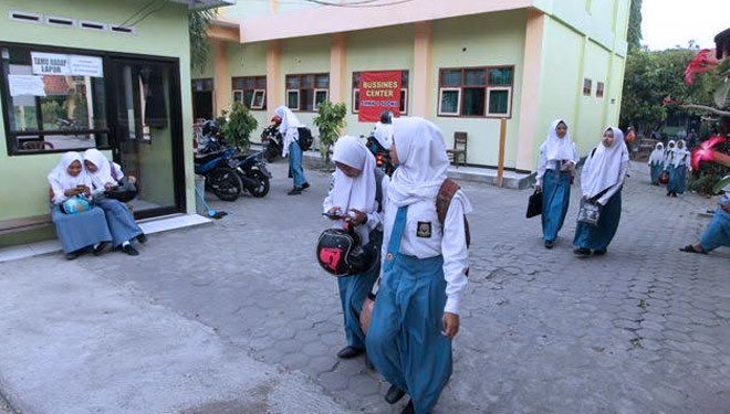 Siswa SMA Mojokerto. (FOTO: Istimewa)
