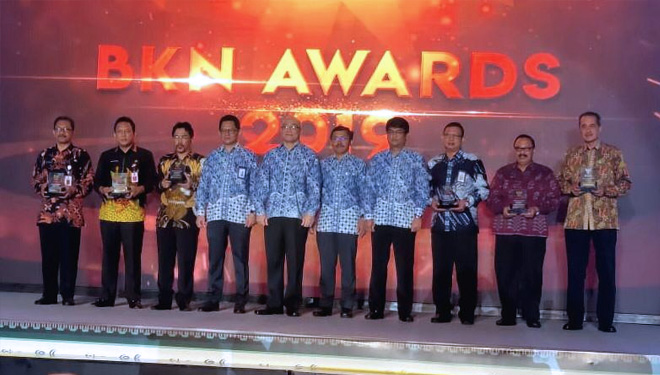 Pemerintah Kota Kediri Raih BKN Award 2019