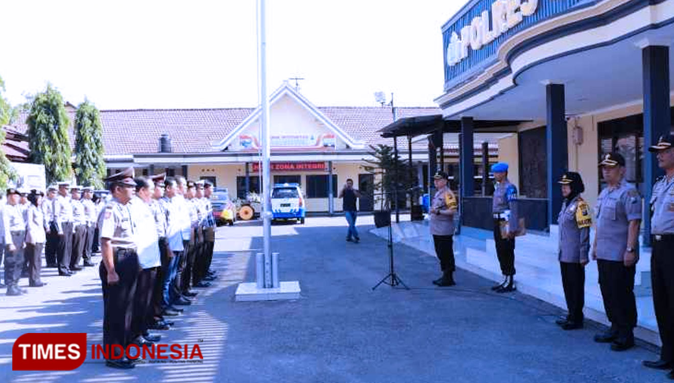 Apel Perdana, Ini Pesan Kapolres Arief Fitrianto kepada Anggota Polres Ponorogo