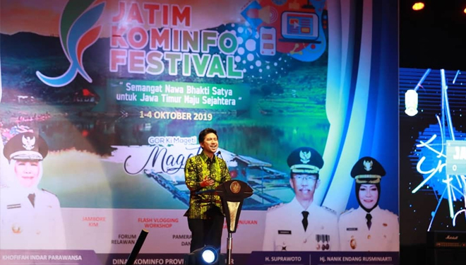 Diskominfo Kabupaten Blitar Pamerkan Produk Unggulan di