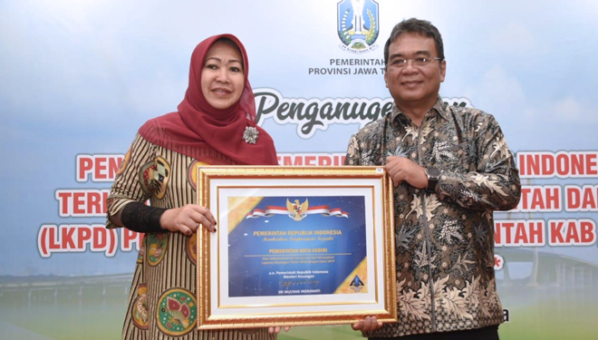 Pemkot Kediri Kembali Raih WTP atas LKPD untuk Kelima Kalinya