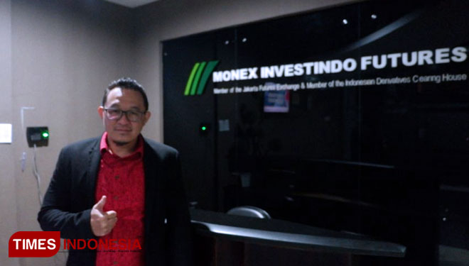 Branch Manager Monex Bali, Henky Suryawan.(foto: Imadudin M/TIMES Indonesia)