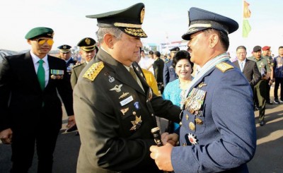 Khidmat, Presiden Ke-5 SBY Hadiri HUT Ke-74 TNI di Halim