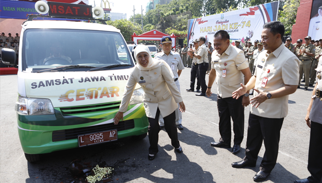 Kerja Cetar Gubernur Jatim  Pemprov Jatim  Optimistis 