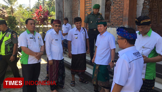 Kunjungan tim verifikasi Kemendes PDTT ke Desa Wisata Paksebali. (Foto: Istimewa)