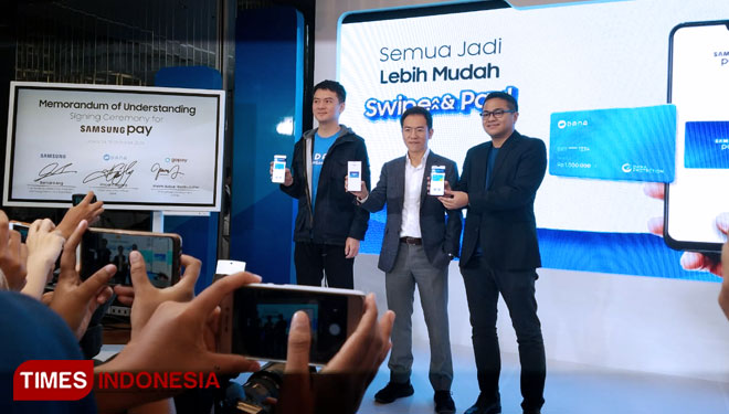 Berkolaborasi Dengan DANA Dan GoPay Samsung Indonesia Lauching Produk Samsung Pay 