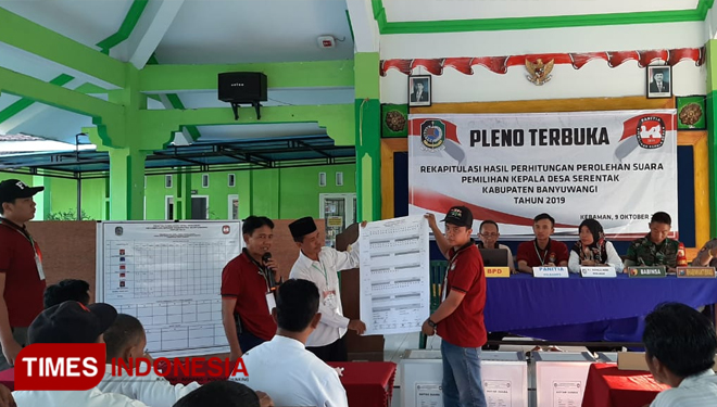 Ini Nama Kades Terpilih di Pilkades Serentak 2019 Banyuwangi