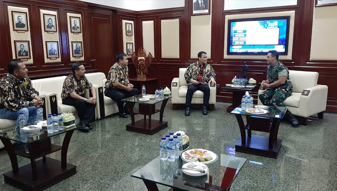 Audensi ke KASAD, Jenderal TNI Andika Perkasa: GM FKPPI Terus Jadi Organisasi Kader