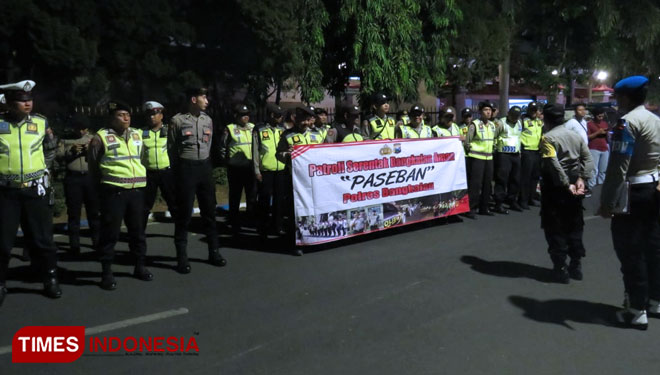 Cegah Gangguan Kamtibmas, Polres Bangkalan Gencarkan Patroli Malam