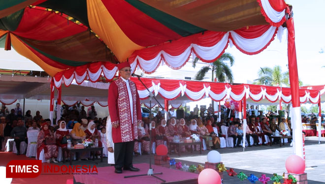 Upacara HUT ke-20 Provinsi Maluku Utara Tahun 2019 Berlangsung Khidmat