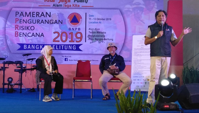 Lazismu-MDMC melakukan paparan Program Indonesia Siaga. (FOTO: Lazismu/TIMES Indonesia)
