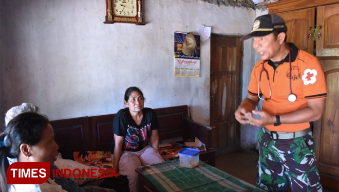 Timkes Satgas TMMD Lakukan Penyuluhan Kesehatan