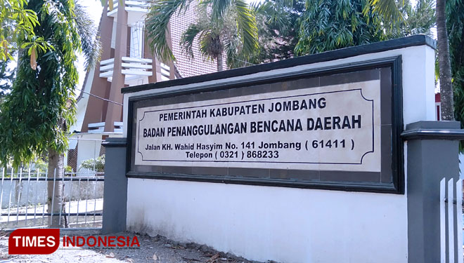 Gunadi, Kasi Pencegahan dan Kesiapsiagaan BPBD Kabupaten Jombang, Gunadi. (FOTO: Moh Ramli/ TIMES Indonesia)