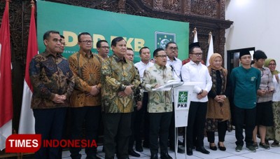 Gelar Safari Politik ke DPP PKB, Ini Kata Prabowo Subianto