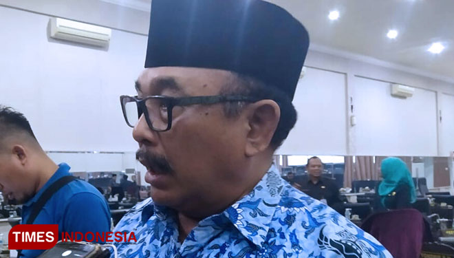 Kepala Dinas Pendidikan dan Kebudayaan Kabupaten Bondowoso, Harimas. (FOTO: Moh Bahri/TIMES Indonesia)