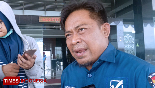 Ketua KPU Bontang, Erwin. (Foto: Kusnadi/TIMES Indonesia)
