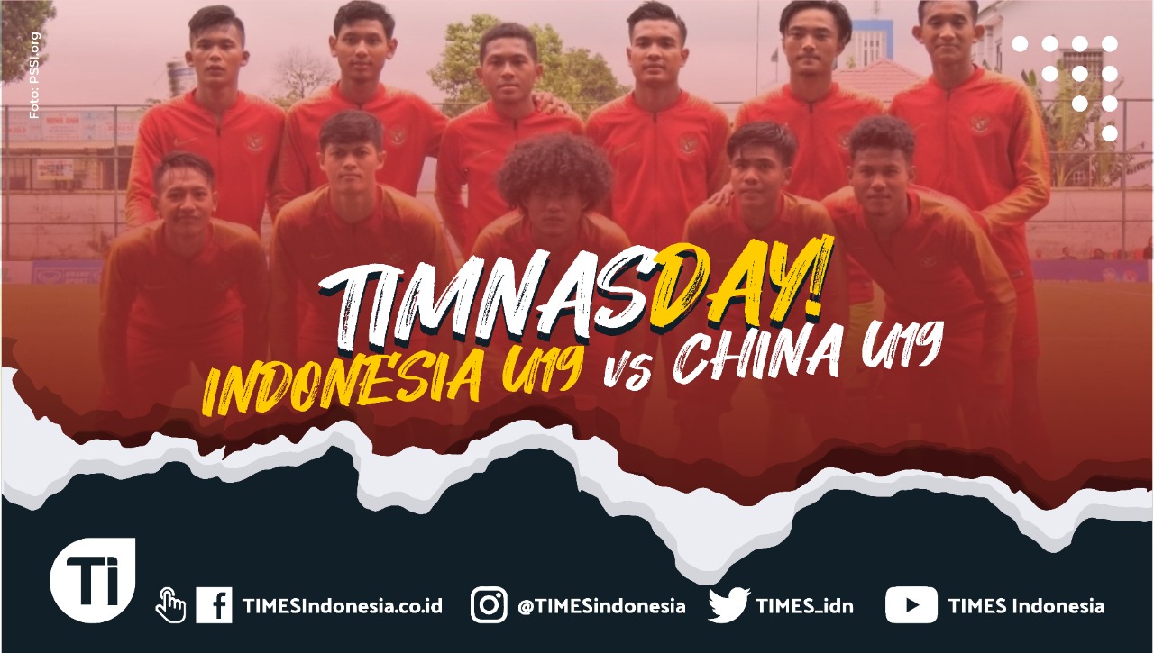 Timnas U-19 Indonesia siap jajal kekuatan China (Grafis: TIMES Indonesia)
