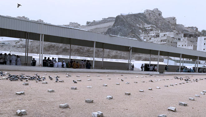 Kompleks pemakaman Ma’la Mekkah tempat Mbah Moen dimakamkan (FOTO: ANTARA/Hanni Sofia)