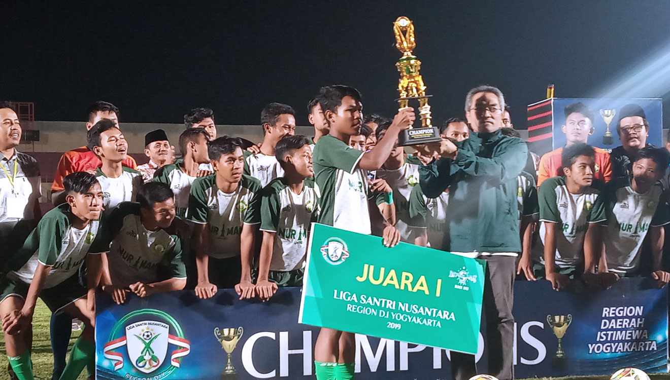 Klub Nur Iman United dinobatkan sebagai juara I LSN 2019 Regional Yogyakarta. (FOTO: Istimewa/TIMES Indonesia)