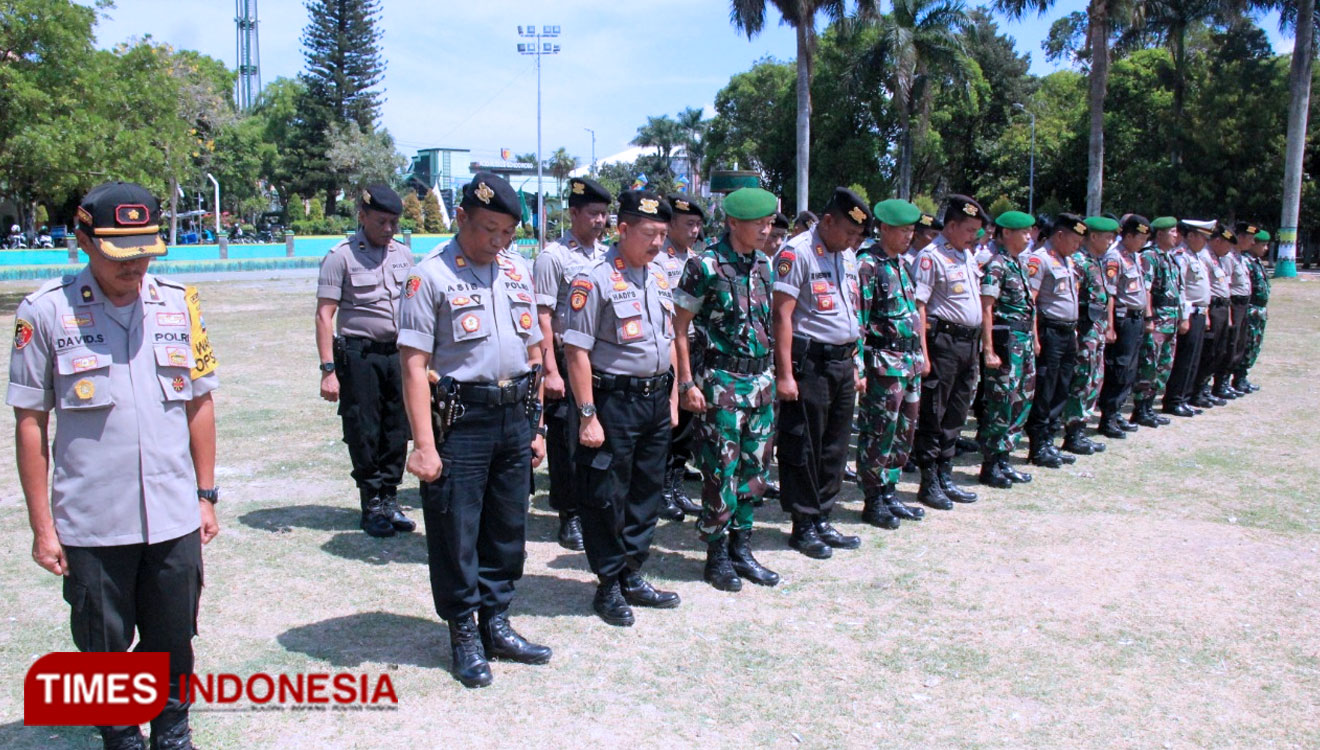 TNI dan Polri menduduki peringkat tertinggi survei kepuasan publik versi Alvara (Foto: TIMES Indonesia)