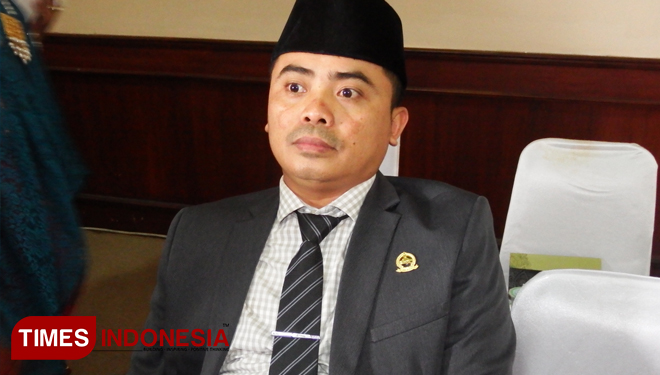 Anggota DPRD NTB Moh Akri, (Foto: Pauzan Basri/TIMES Indonesia) 