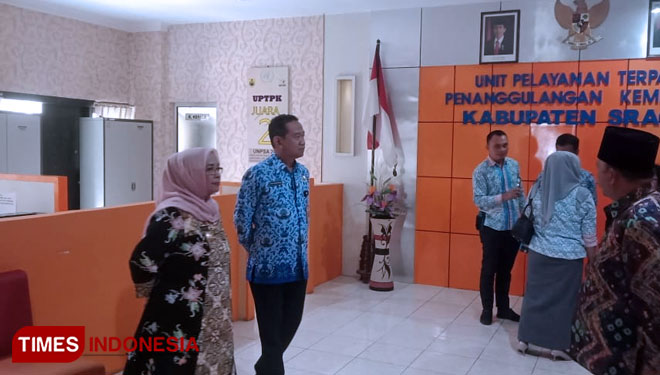 Wabup Sragen, Dedy Endriyatno bersama Wabup Musi Rawas. (Foto: Mukhtarul Hafidh/TIMES Indonesia)