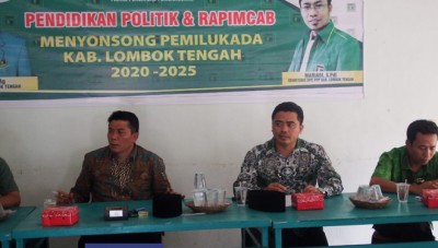 PPP Lombok Tengah Gelar Rapimcab dan Pendidikan Pilitik