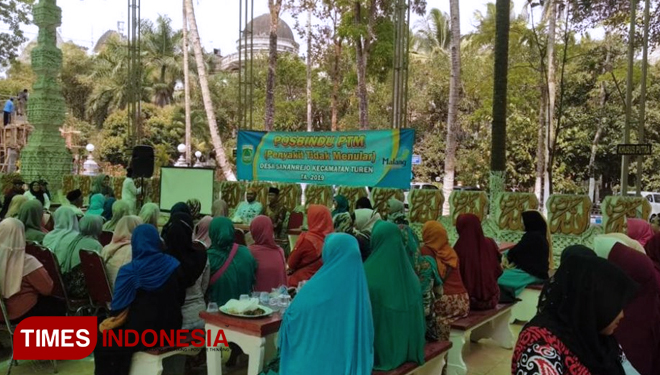 Kegiatan Posbindu PTM di Desa Sananarejo, Kecamatan Turen, Kabupaten Malang tanggal 27 September 2019. (FOTO: AJP TIMES Indonesia)