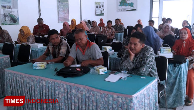 Suasana Bimbingan Teknis Pengembangan WIlayah Korporasi Kabupaten Mojokerto (FOTO: BPTP Balitbangtan Jatim for TIMES Indonesia)