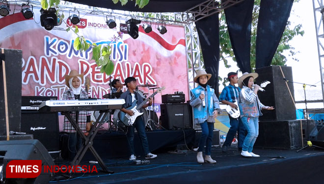 Kompetisi Band Pelajar Kota Pendekar Asah Bakat Musisi Cilik Madiun Times Indonesia