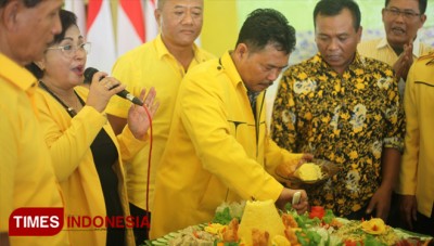 HUT ke-55 Partai Golkar, DPD Golkar Banyuwangi Nyekar ke Makam Pahlawan