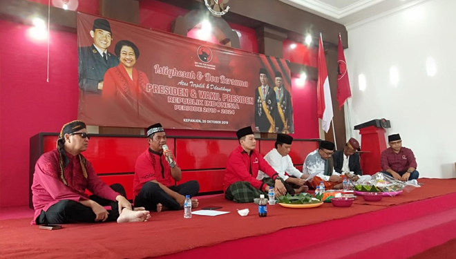 Istighosah dan tasyakuran DPC PDI Perjuangan Kabupaten Malang. (Foto: Istimewa)