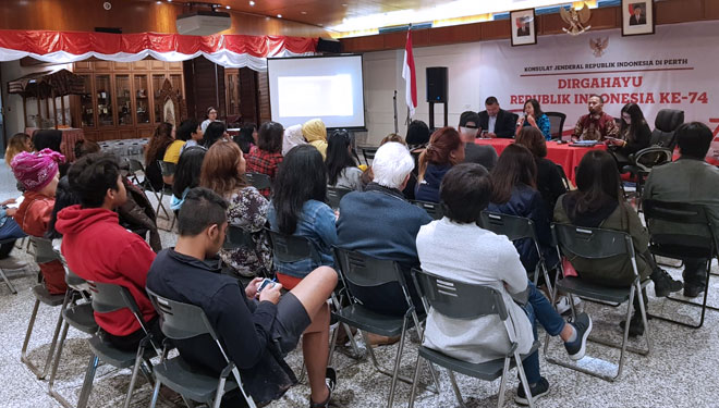 Konsulat Jenderal Republik Indonesia bekerjasama dengan masyarakat Indonesia di Perth mempersembahkan Festival Indonesia 2019. (Foto: Istimewa)