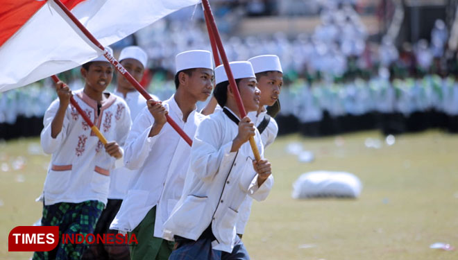 Ilustrasi - Peringatan Hari Santri (FOTO: Dokumen TIMES Indonesia)