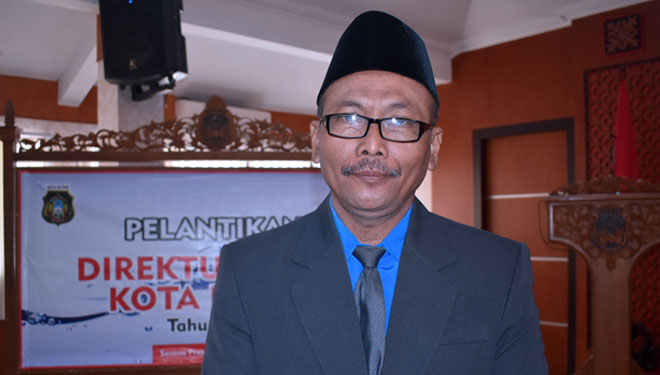 Direktur Perusahaan Daerah Air Minum (PDAM) Kota Blitar Basuki Agus Riono. (FOTO: Istimewa)