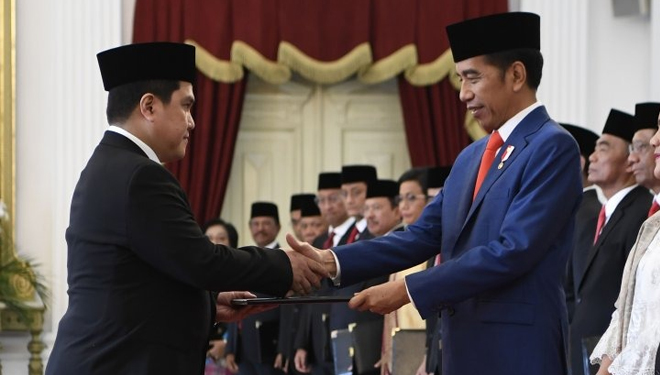 Presiden Jokowi Minta Erick Thohir Bawa BUMN Ke Pasar Global - TIMES ...