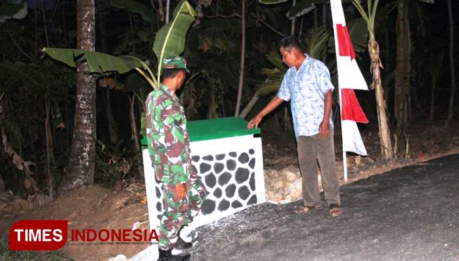 Leneng Selesai Dibangun, Tidak Ada Kendaraan Yang Terperosok. (FOTO: AJP/TIMES Indonesia)