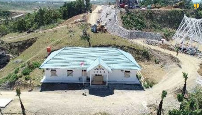 Kementerian PUPR RI telah membangun 3 bendungan di Provinsi Sulawesi Selatan (Sulsel), yakni Bendungan Passeloreng, Karraloe dan Pamukkulu. (FOTO: Biro Komunikasi Publik Kementerian PUPR RI) 