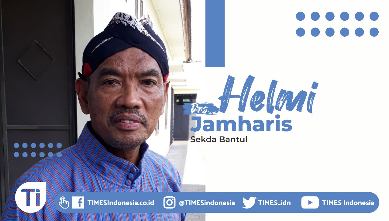 Sekda Bantul, Drs Helmi Jamharis. (FOTO: Dok.TIMES Indonesia)