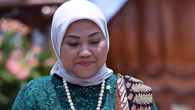 Ida Fauziah, Menteri Ketenagakerjaan (Menaker) di Kabinet Indonesia Maju. (Foto: Antarafoto/Wahyu Putro A)