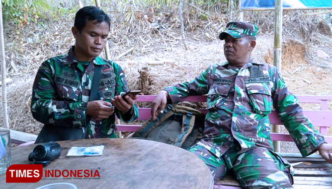 TNI siap membantu rakyat dalam Program Sosial. (FOTO: AJP/TIMES Indonesia)
