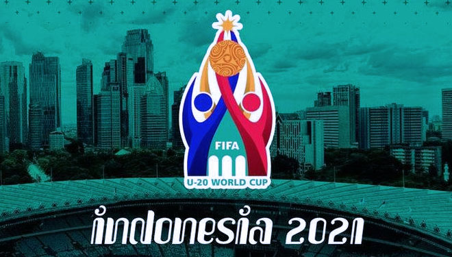 The official logo of FIFA U-20 World Cup 2021  (Photo: Twitter @PSSI)