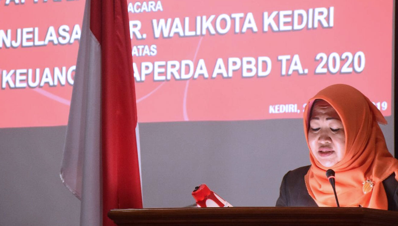 DPRD Kota Kediri Gelar Rapat Paripurna Penjelasan Nota Keuangan Raperda APBD 2020