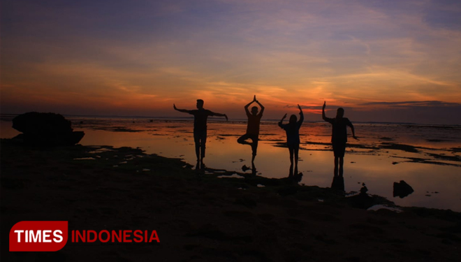 Pantai G-Land, Banyuwangi Tuan Rumah Liga Selancar Dunia 2020 (Foto : Roghib Mabrur/TIMES Indonesia)