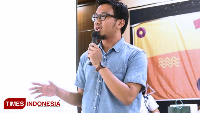 Adien Gunarta alumnus Ilmu Komunikasi Fakultas Ilmu Sosial dan Ilmu Politik (FISIP) Universitas Airlangga (UNAIR). (FOTO: AJP/TIMES Indonesia)