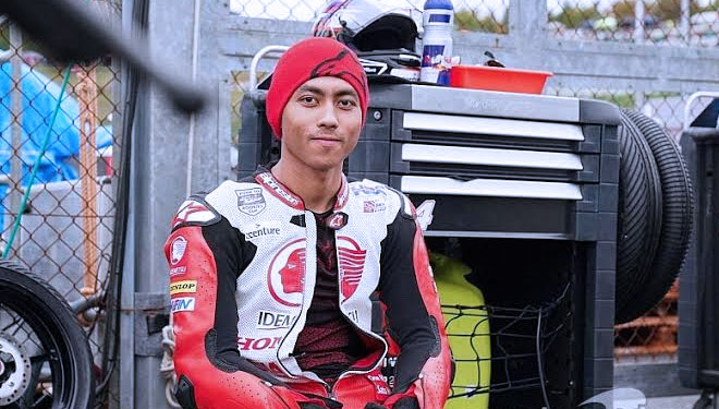 Afridza Munandar, pembalap motor asal Indonesia meninggal saat lomba di Malaysia. (Foto: motorsport)